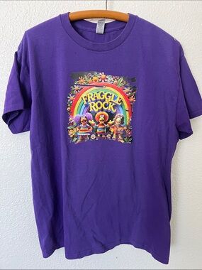 Fraggle Rock OG  Purple Tee large